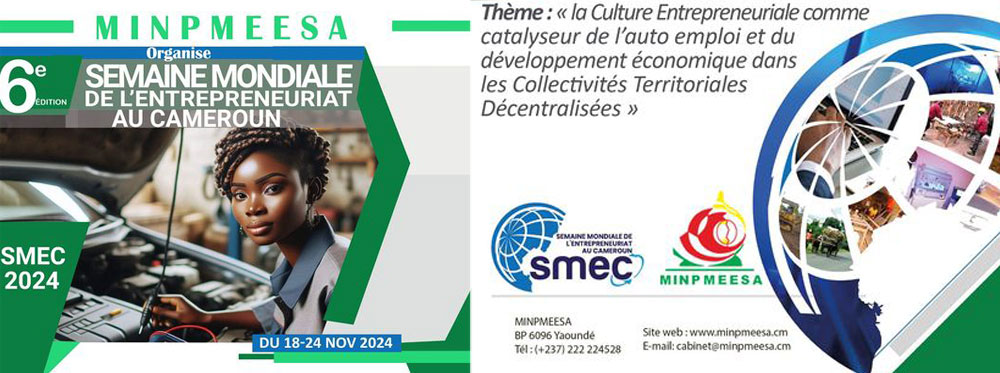 6ème édition de la Semaine Mondiale de l’Entrepreneuriat au Cameroun (SEMC)