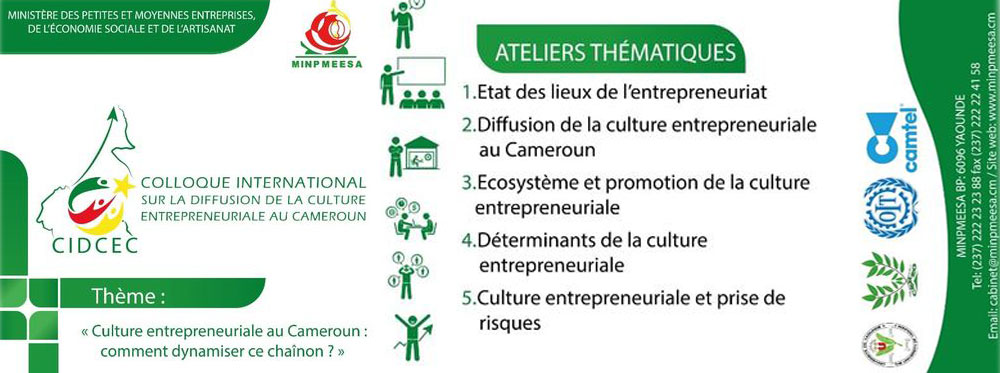 Colloque international sur la Diffusion de la Culture Entrepreneuriale au Cameroun (CIDCEC)